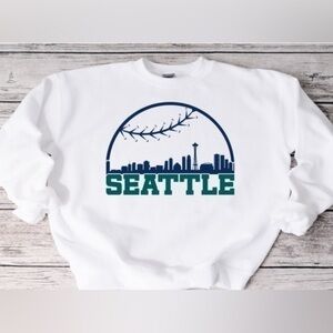 Seattle Mariners Skyline Crewneck